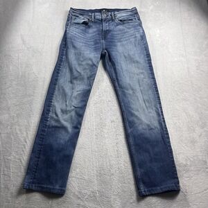 7 For All Mankind Slimmy Jeans Men's 31x28 Blue Denim Luxe‎ Performance